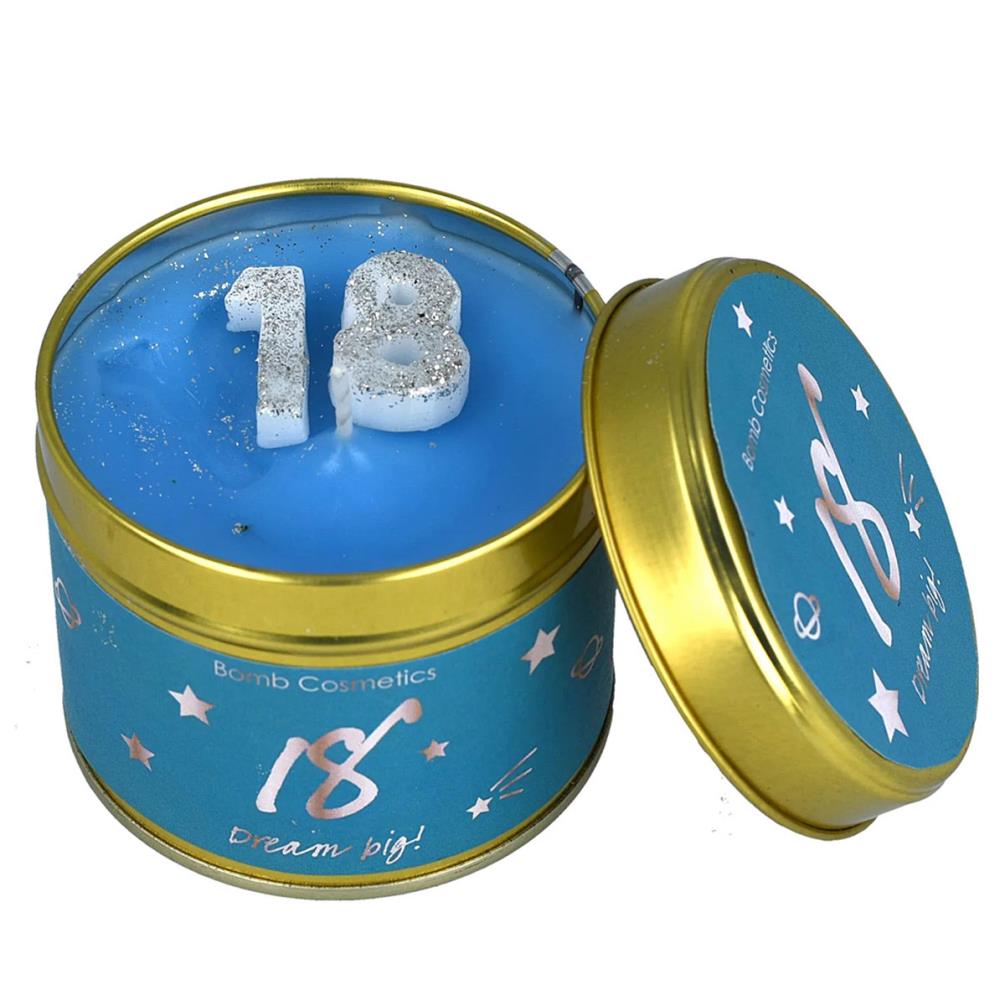 Bomb Cosmetics 18th Birthday Tin Candle £8.78